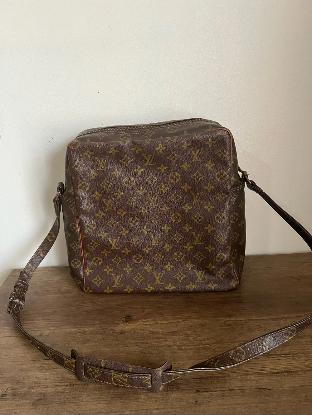 Louis Vuitton Brown Monogram Vintage Marceau Messenger Bag
